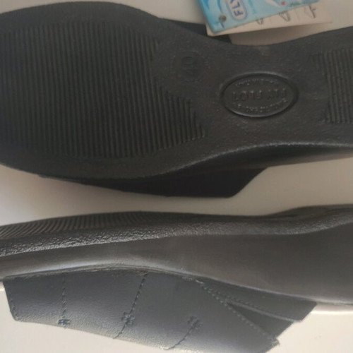 Fly Flot slippers new, black, size 40, leather