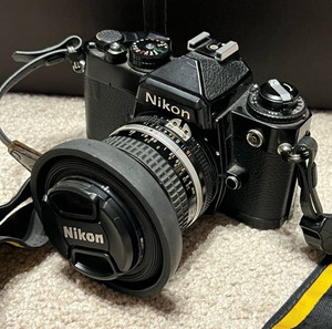 Nikon MF-12 SLR Film Camera Black Body Φωτογραφική μηχανή