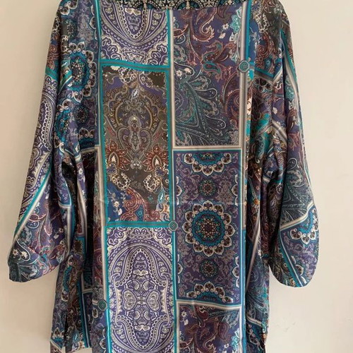 Merrytime Blouse 4XL like new, multicolor