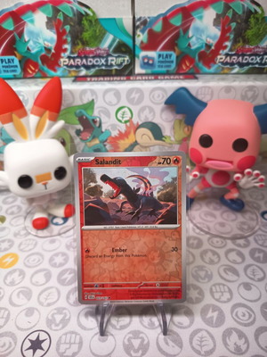 Pokemon Card Salandit SCR 023 σαν καινούργιο