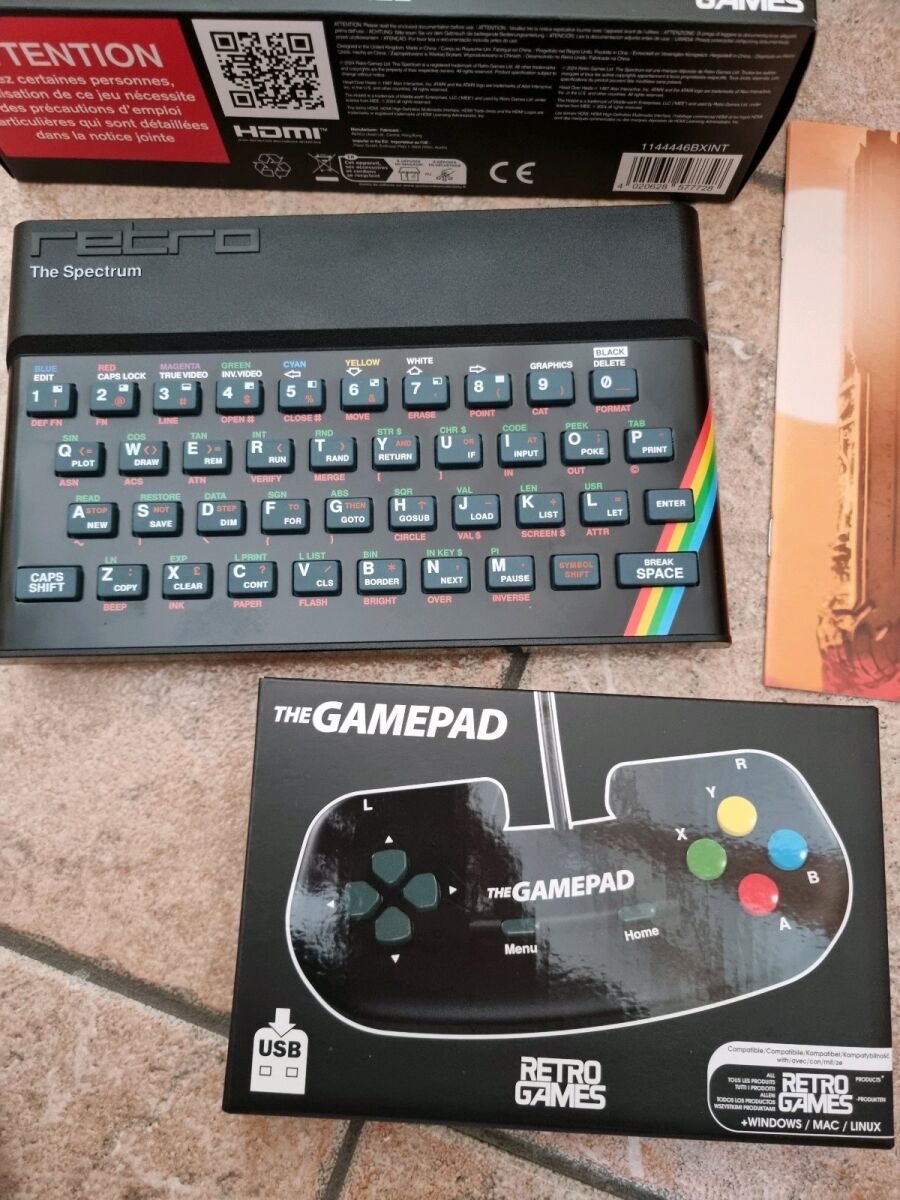 ZX Spectrum Retro Games Console new… - € 125,00 - Vendora.cy