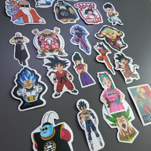 Dragon Ball stickers, pack of 20