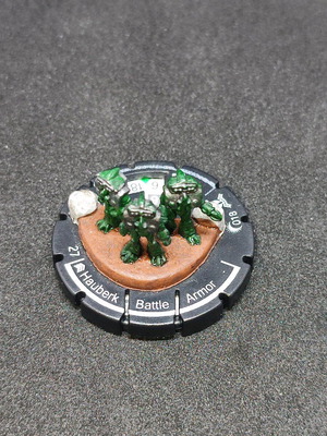 Mechwarrior Hauberk Battle Armor #018 like new