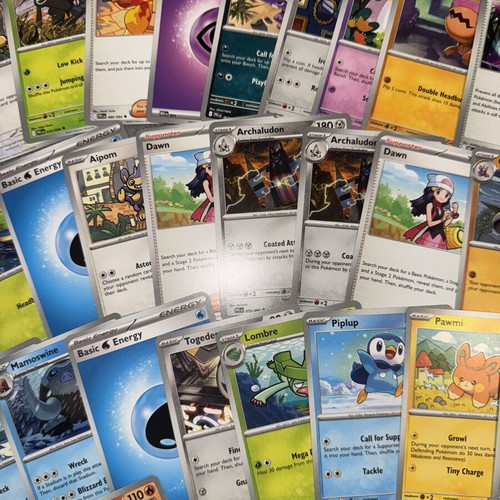 Pokemon bulk cards pack of 125 new