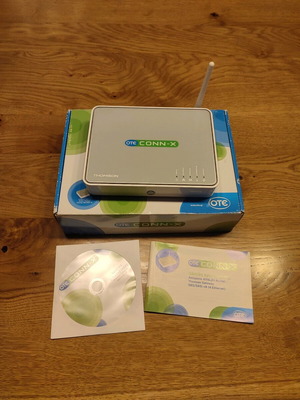 Thomson Gateway 585/585i V8 wireless router Cosmote used