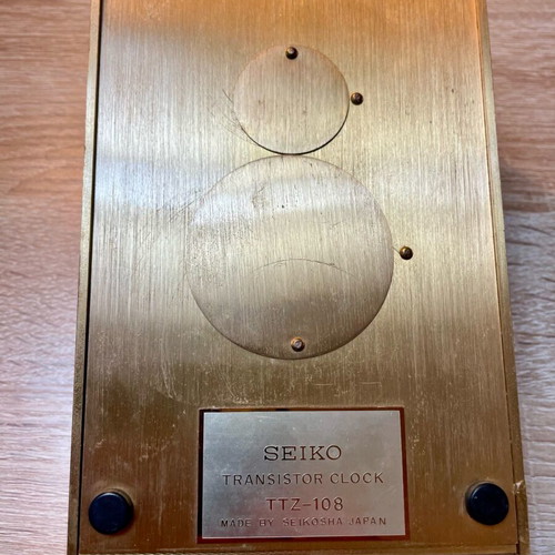 Seiko Vintage Table Clock like new
