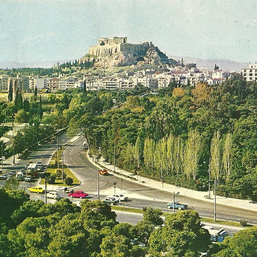 1970-80 ATHENS 10 collectible postcards