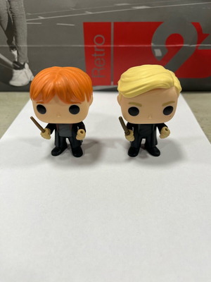 Ron Weasley Draco Malfoy Funko Pop figures like new pack