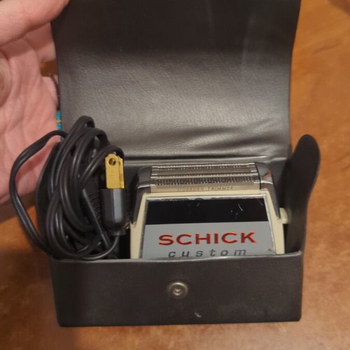 Vintage shaving machine used
