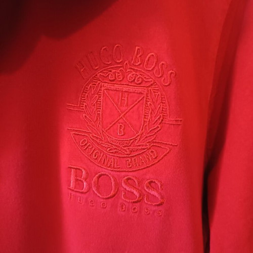 Boss Orange Polo Shirt size M red like new, 100% cotton