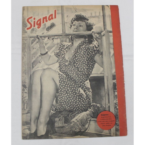 German Army magazine Signal N.8 1942 used