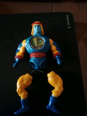 Motu Sy-Klone figure used, functional movement, needs foot rubber replacement