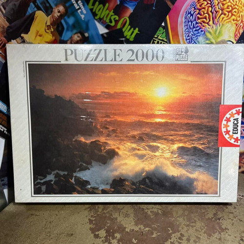 Puzzle with Sunset Landscape 2000 Pieces new