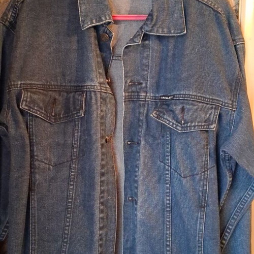 Denim jacket like new, blue, size M