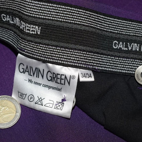 Galvin Green Ventil8 Golf Mens Trousers Size 34/34 like new, purple
