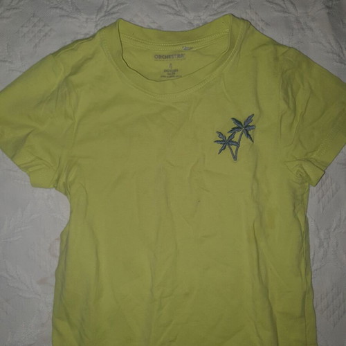 Overalls and T-shirts used, set of two each