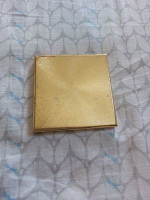 Gold Compact Mirror like new