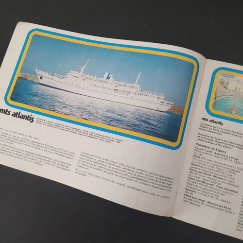 K LINES Hellenic Cruises brochure 1977