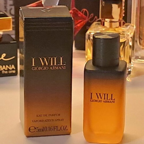 Armani I Will Pour Homme miniature perfume