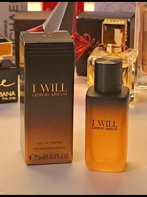 Armani I Will Pour Homme miniature perfume
