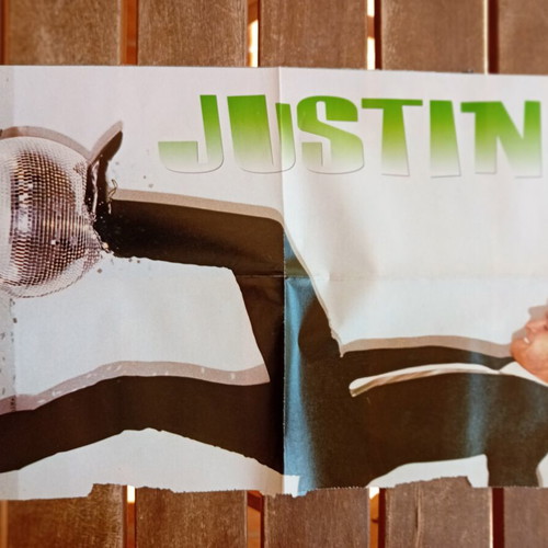 Justin Timberlake posters set of 4 y2k like new
