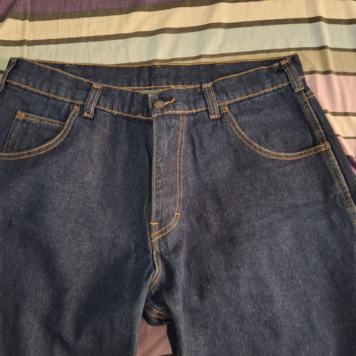Chopper Style Jeans pants, Bike Shed, size L, blue