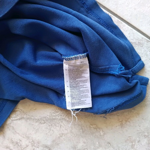 La Martina blue men's polo shirt Medium Slim Fit like new