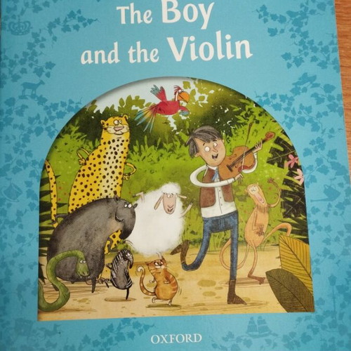 Children's book The boy and the violin new, English