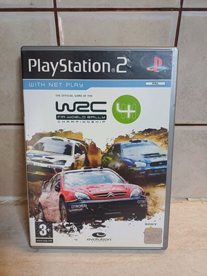 WRC 4 PlayStation 2 (PS2) σαν καινούργιο, πλήρες με αυθεντικό κουτί και βιβλιαράκι
