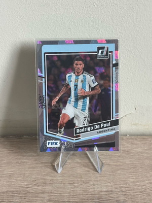 Rodrigo De Paul Argentina cubic Panini Donruss 2023-2024 new