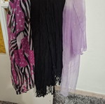 Scarves used, pack of 3 pieces