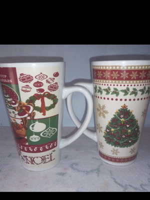 Cups 500ml like new, set of 2