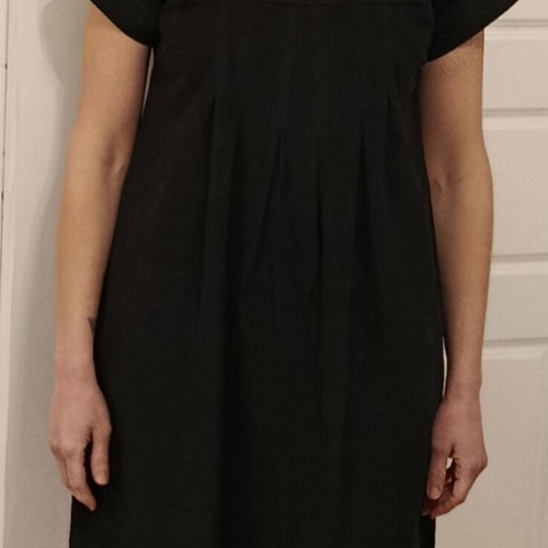 Attrattivo Corduroy Dress Size M-L Like New Black