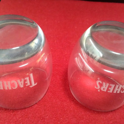 Teacher's collectible authentic glasses new, set of 2