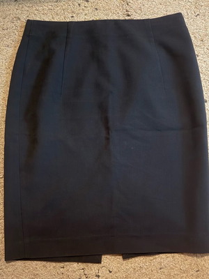 Zara skirt used blue and black, size L