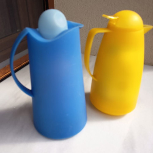Thermos jugs used, set of 2