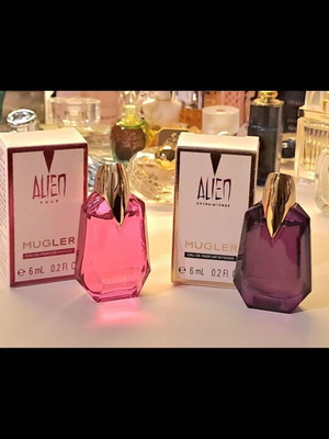 Mugler Alien Pulp and Extraintense Miniature New, Set of 2