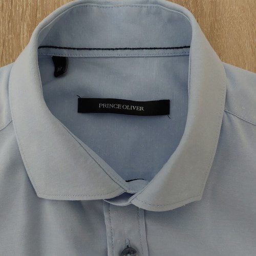 Prince Oliver men's shirt medium slim fit turquoise like new