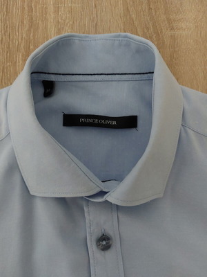 Prince Oliver men's shirt medium slim fit turquoise like new