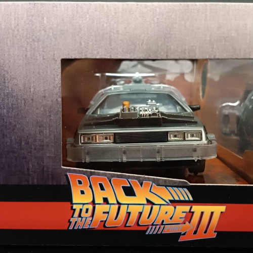 JADA Time Machine Back to the Future III new metal model 1:24