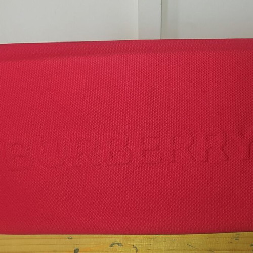 Burberry red cosmetic bag new
