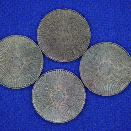 Clean Fun car wash tokens set of 4, Germany 1980-90