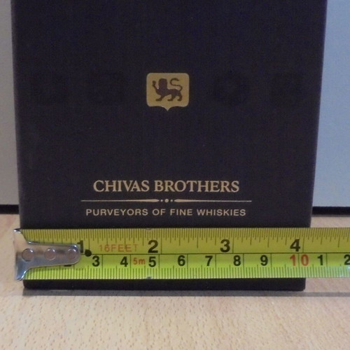 Chivas Regal 18 Years Scotch Whisky Empty Bottle Case Like New