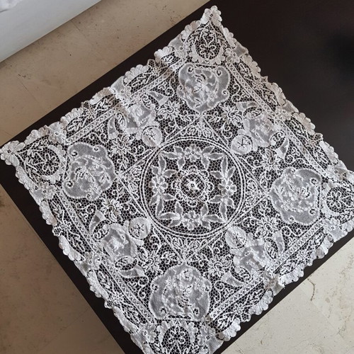 Crochet tablecloth 75x75 cm