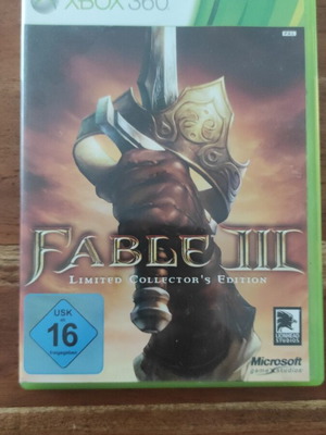 Fable 3 Limited Collector's Edition Xbox 360 game used