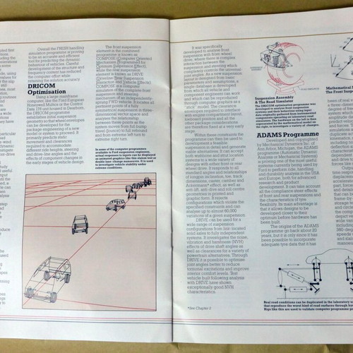 Vehicle Dynamics book used from Ford