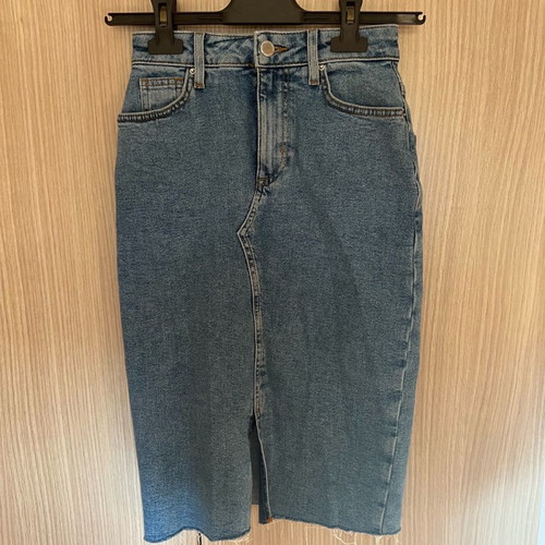 Denim skirt women's new, size 32