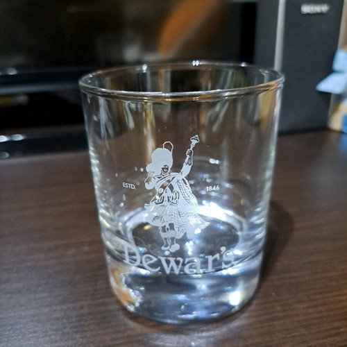 Dewar's whiskey glasses new, set of 6 pieces