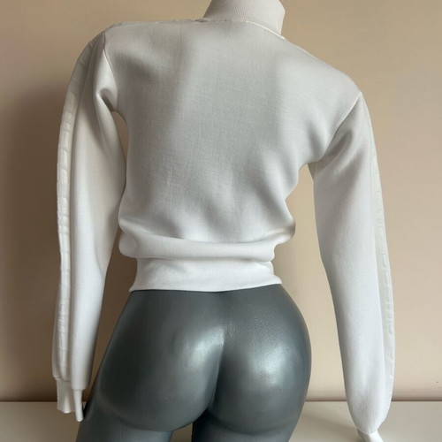 Guess sweatshirt white like new, size XS