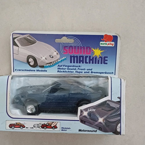 Sound Machine German metal toy car like new